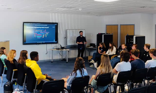 STEM jobs available – and the business is working with local schools to inspire the next generation