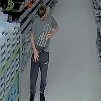 WATCH: Teenager caught on CCTV stealing knives from Asda in Peterborough - before using them to rob vape shop