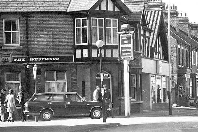 The Westwood pub on Mayors Walk in the 1970s. The property was converted for commercial use around 2014 and is now home to various shops (image: Peterborough Images Archive)