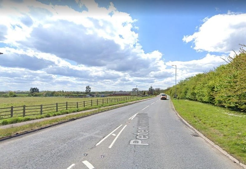 Mobile speed camera van location