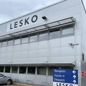 The head office of Lesko in Orton Southgate, Peterborough, which has been placed into administration.