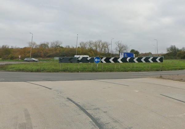 Five slight accidents, one serious accident