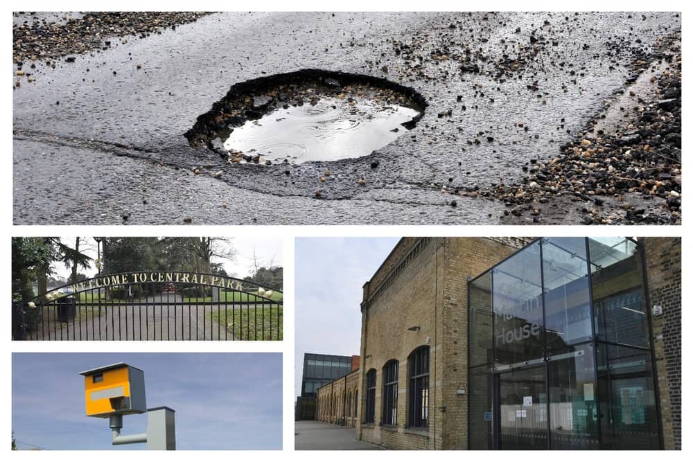 From cutting cleaning at Sandmartin House and Central Park toilets, a reduction in road maintenance funding, to ceasing paying for speed cameras - a range of cuts are planned in Peterborough