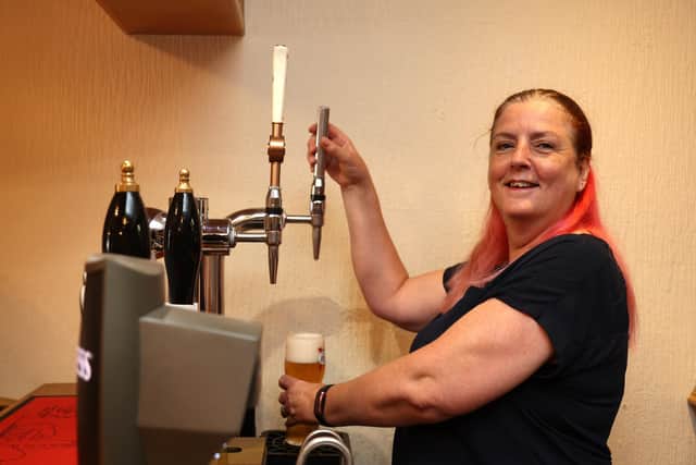 “I’ve worked behind the bar before,” says new landlady Gwyn Roberts, "but I’ve never actually run a pub before.”