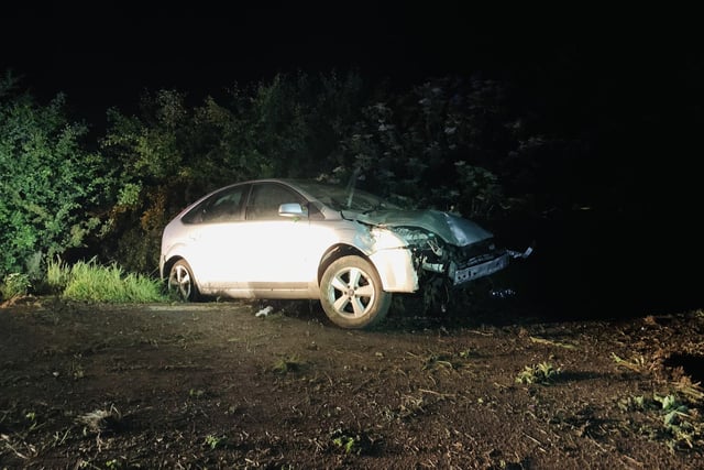 This vehicle failed to stop and the driver and two passengers were subsequently arrested after the driver lost control of the vehicle. There were no serious injuries and the three remain in custody on suspicion of burglary and dangerous driving.