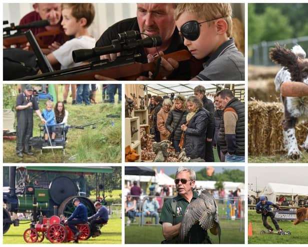​Some of the attractions on offer at Burghley Game and Country Fair