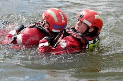 Residents are being urged not to cool off in lakes and rivers during the heatwave