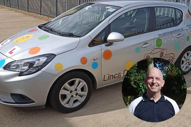 Driving instructor Matthew Buckingham will be a lead driver in 'The Big Learner Relay for BBC Children in Need'