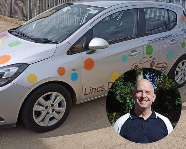 Driving instructor Matthew Buckingham will be a lead driver in 'The Big Learner Relay for BBC Children in Need'