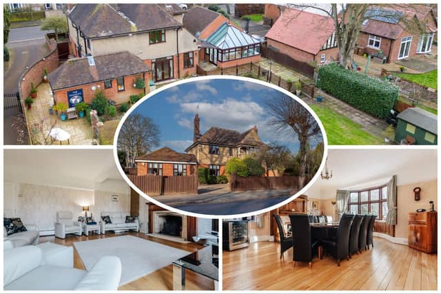 The agent says: "This home is perfect for a large family who are looking for plenty of space to enjoy"