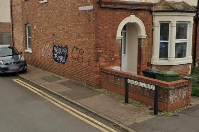 The incident happened on Council Street, Peterborough