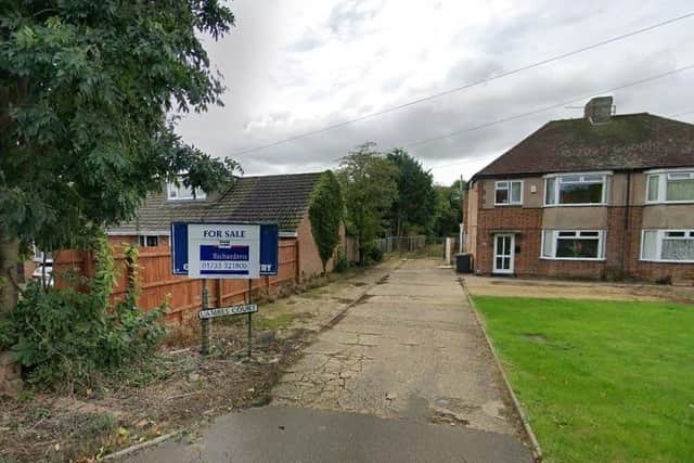 Plans have been drawn up to build detached homes at Lambes Court to the rear of 1440 and 1442 Lincoln Road, Werrington, Peterborough