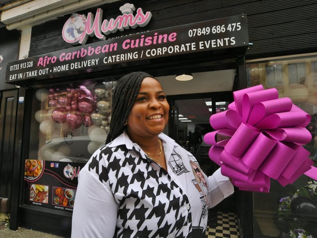 Tosin Kuforiji at her Mum's Sensations African Restaurant at Park Road.