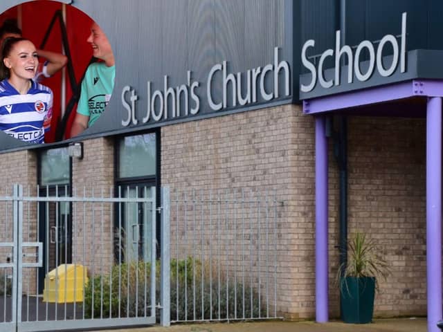 Lily Woodham will be visiting St John's Church School