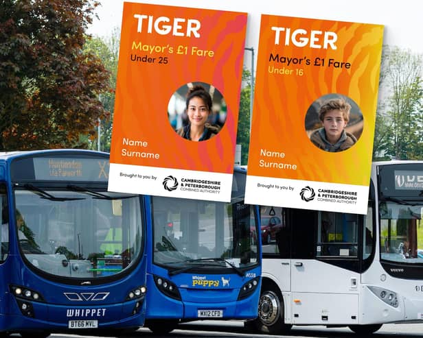 The new bus passes have been launched by the Peterborough and Cambridgeshire Combined Authority.