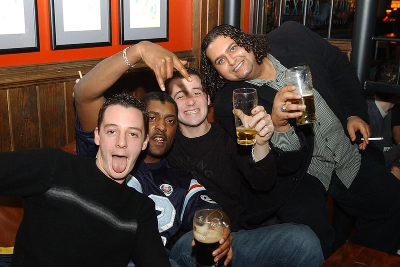A 2004 night out at O'Neill's, in Broadway, Peterborough city centre