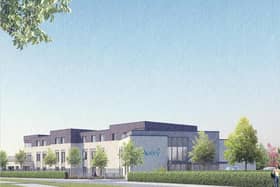 Avery Healthcare's Waterhouse Manor Care Home, in Hampton Gardens, Peterborough, that will open in August this year.