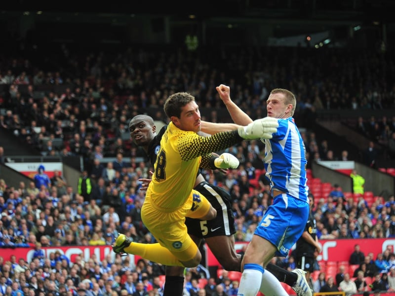 Not a lot of quality to choose from, but Jones kept clean sheets in two League One play-off matches in 2011 and was rock solid whenever he played. Jones is still playing, for King's Lynn Town in National League North. Multiple promotion winner Joe Lewis was a bit flaky for me. Honourable mentions: Josef Bursik, Mark Tyler.