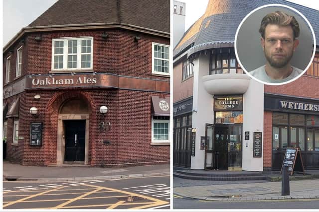 Sean Hood carried out the burglaries at the Brewery Tap, College Arms and Chalkboard cafe in Peterborough