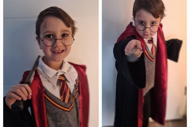 Jamie, aged six, as Harry Potter. We think you'll agree this one is magical!