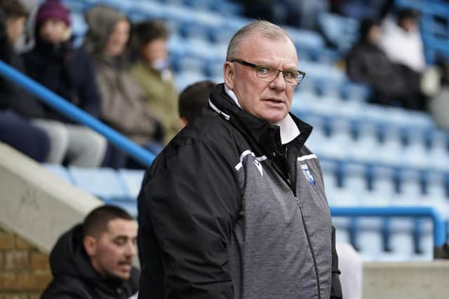 Stevenage manager Steve Evans.