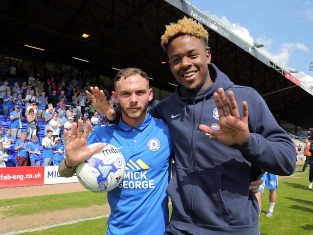 Nippy winger who scored 16 goals in 76 Posh games after moving to London Road from Shrewsbury in 2014. Posh then sold him to Rotherham for a reported £500k fee - a club record for 'The Millers'.He scored 13 goals in around 120 games for Rotherham. Now playing aged 32 for Radcliffe in National League North.