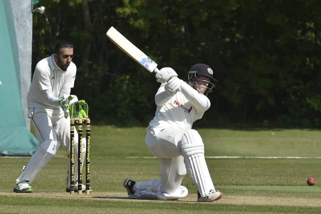 Peterborough Town's Rutland Division One captain Kyle Medcalf.