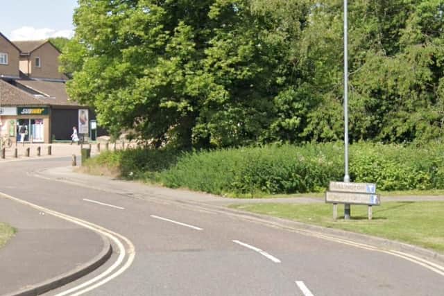 The crash happened in Herlington