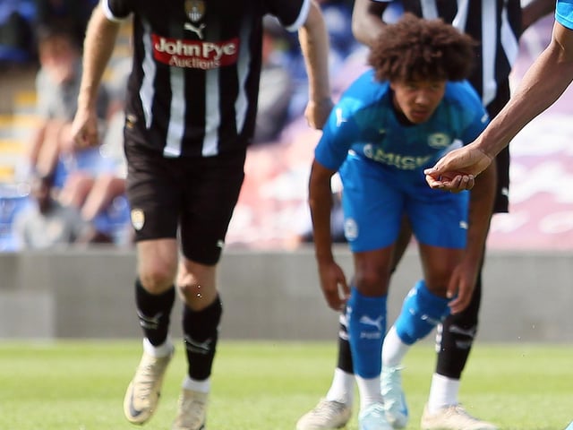 A very impressive performance which showed why the club has chosen to offer him a deal. He looked to move the ball quickly and beat a man. Also played a lovely assist through to Mothersille to score Posh's third goal. 7.5.