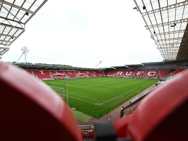 Ground: New York Stadium...Capacity: 12,021...Distance: 114.6 miles...Travel time: 2hrs 9m...Atmosphere: 3...Posh form: P17 W2 D9 L6 F14 A29...(Photo by Ben Roberts Photo/Getty Images)