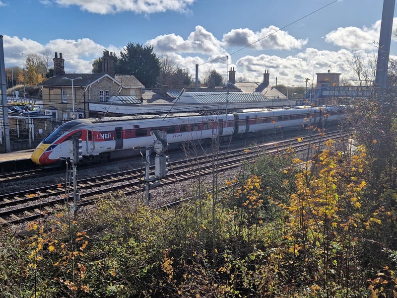 The train remains in place