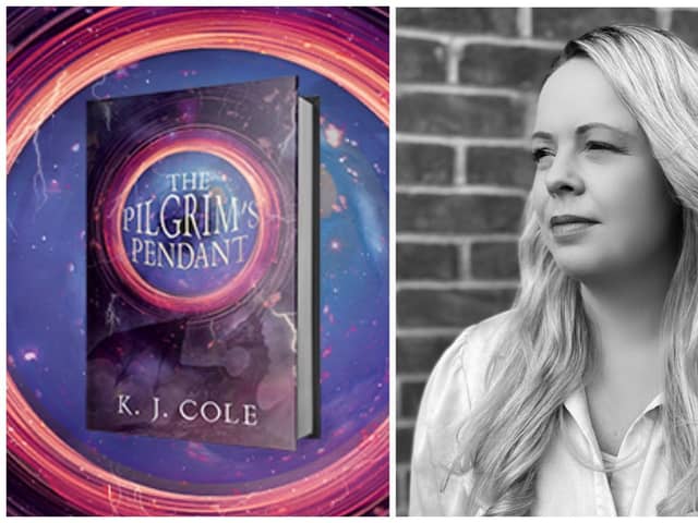 Whittlesey author K. J. Cole is hoping her debut novel, 'The Pilgrim’s Pendant,' will help teenage girls deal with angst caused by isolation and insecurity (image: Cranthorpe Millner)