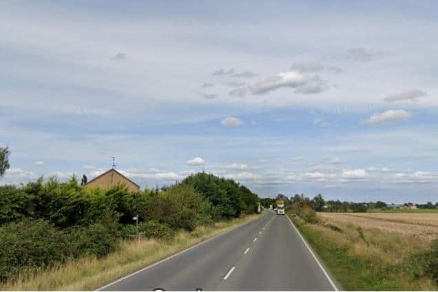 The crash happened on the A141