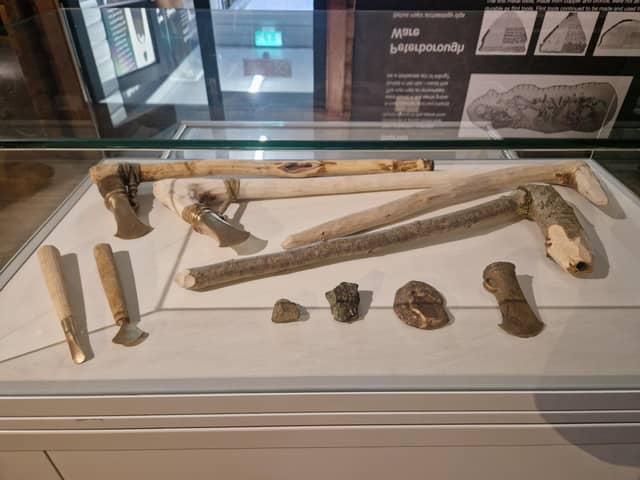 Bronze Age tools.