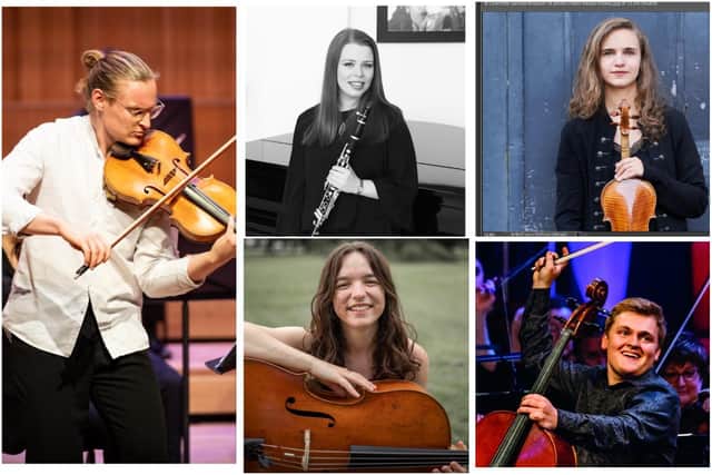Some of the musicians taking part in the Stamford |International Music Festival