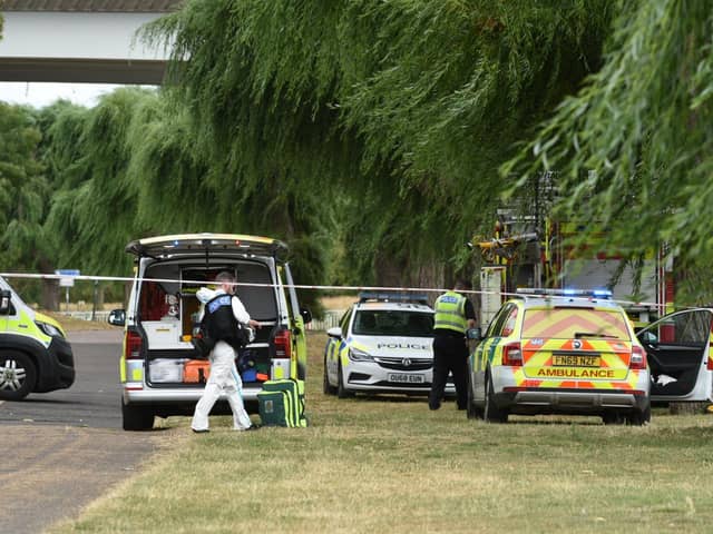 All emergency services were called to the Embankment on August 2 (image: David Lowndes)