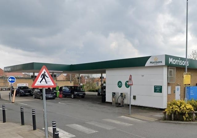 A litre of unleaded costs 129.9p