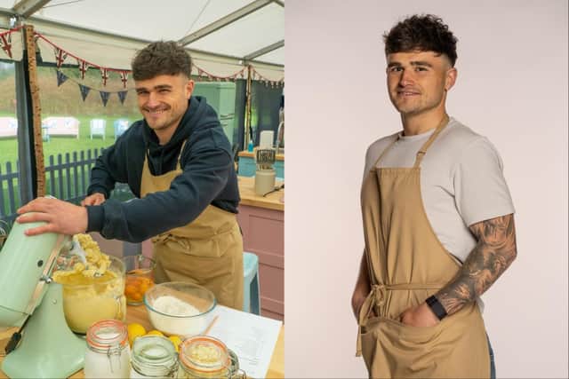 Peterborough's candidate for the Great British Bake Off title, Matty Edgell. Credit: Channel 4.