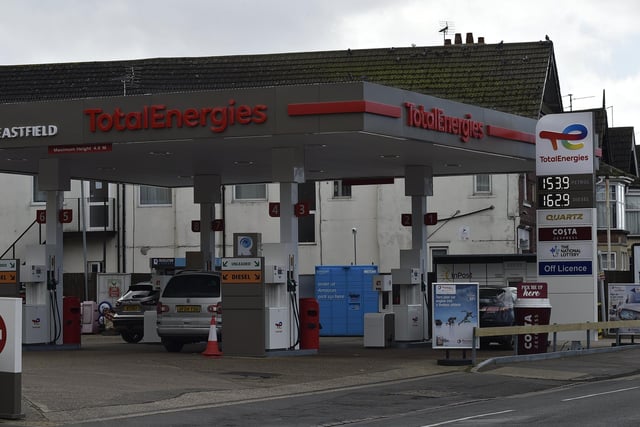 Total Energies, Eastfield Road Service Station, Eastfield Road - 194.9p per litre