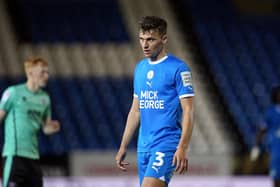 Harrison Burrows is rated as Peterborough United's best player this season by a national football website.