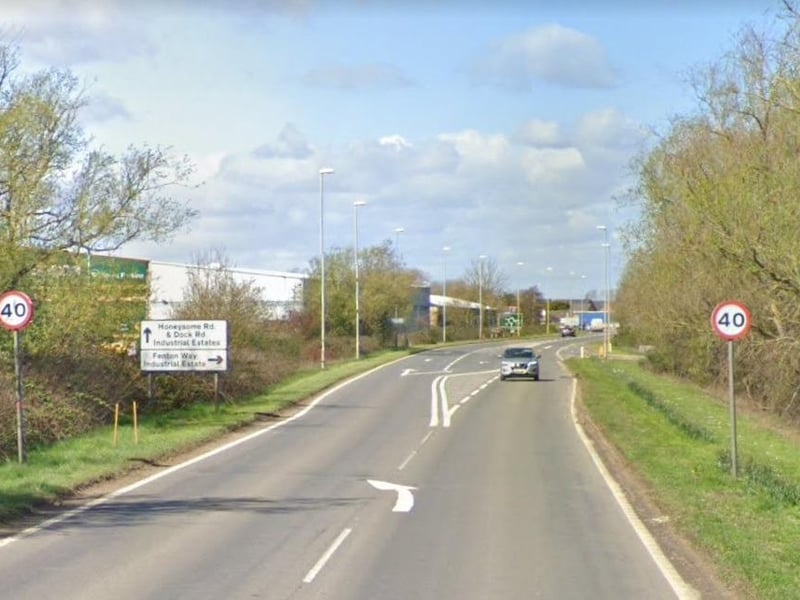 Mobile speed camera van location