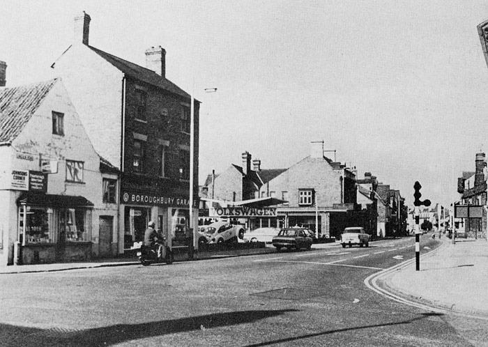 Boroughbury Garage in 1973
