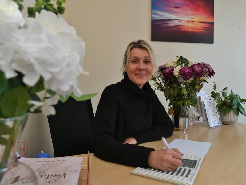 CEO Mandy Geraghty at the site in Cromwell Road