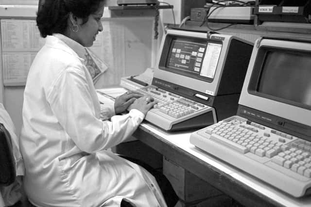 1984 in the Biochemistry Department at Peterborough District Hospital