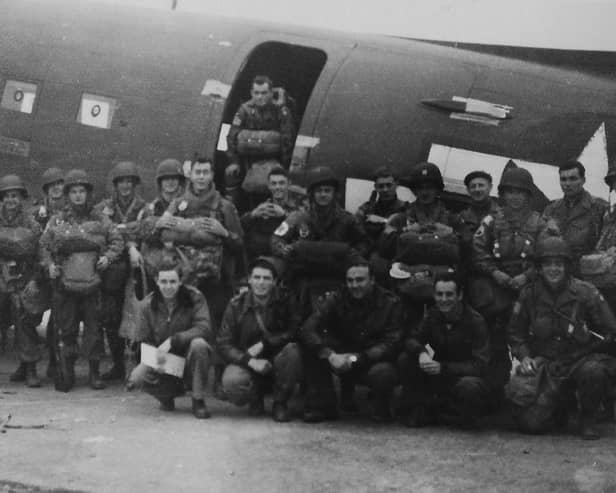 American 82nd Airborne troops preparing to fly to Normandy from RAF Saltby on D-Day (image: Richard Chancellor)
