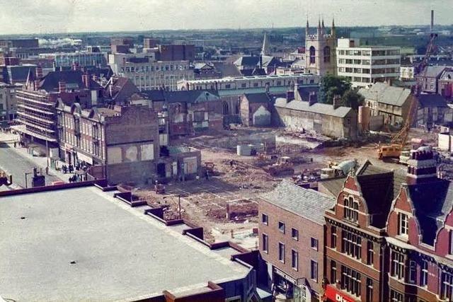 Queensgate under construction