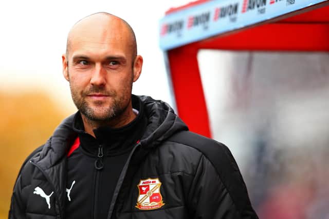 Posh boss Luke Williams in 2016 when he was manager of Swindon Town. (Photo by Dan Istitene/Getty Images)