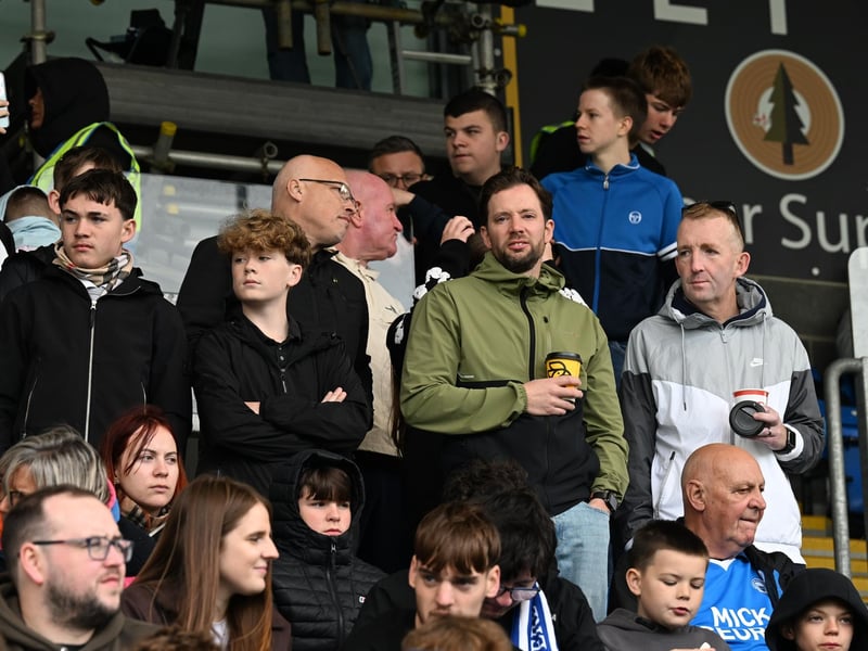 Posh v Burton fans gallery