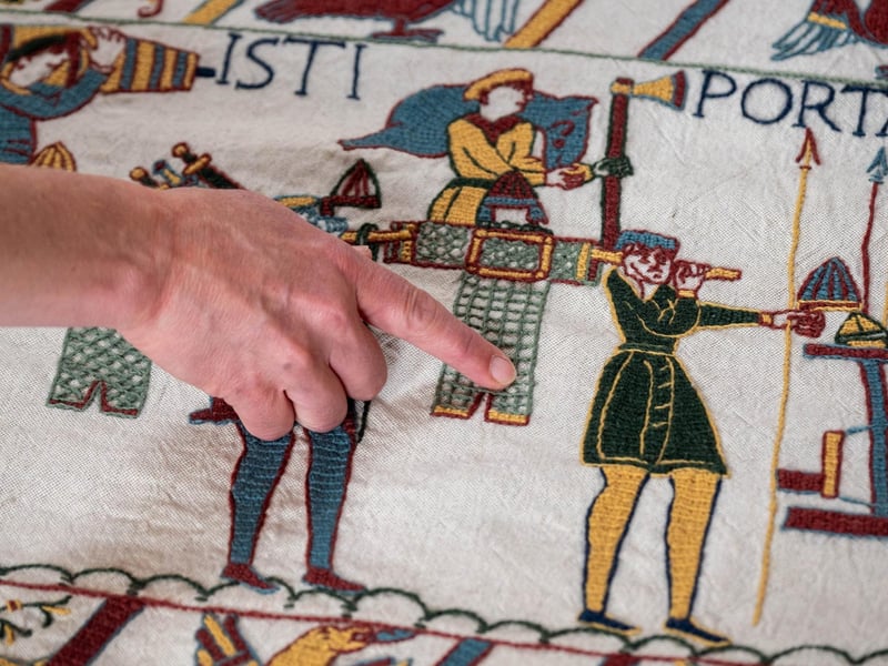 Up to 850,000 visitors are expected to see the original 70 metre artwork in the British Museum