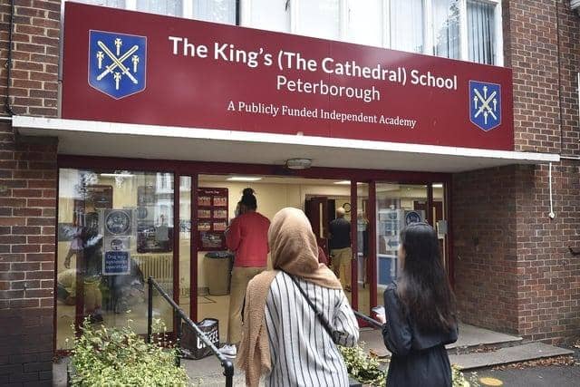 The King's (The Cathedral) School had the highest Progress 8 Score in Peterborough with a 'well above average' rating of 0.73
